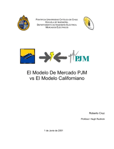 El Modelo PJM