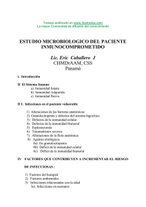 Estudio microbiologico del paciente