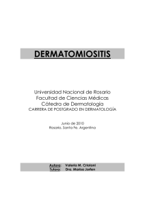 Dra. Valeria Criolani - Cátedra Dermatología