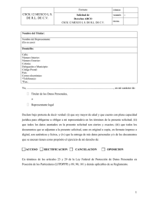 the ARCO Rights Application Form