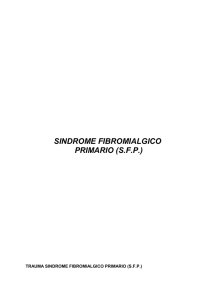 Síndrome Fibromiálgico Primario