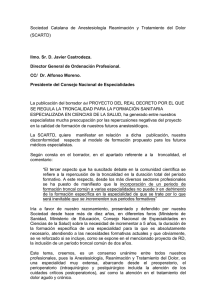 Sociedad Catalana de Anestesiología Reanimación y Tratamiento