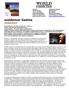 Waldemar Bastos - World Connection