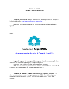 Manual del Usuario - Fundación ArgenINTA