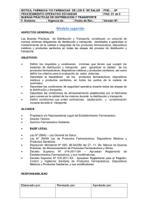 …..Nº BOTICA, FARMACIA Y/O FARMACIAS  DE LOS E. DE SALUD ... PROCEDIMIENTO OPERATIVO ESTANDAR PAG: 01 de 0