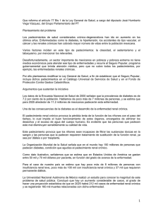 Que reforma el artículo 77 Bis 1 de la Ley General de Salud, a cargo