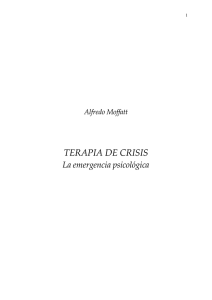 Libro Terapia de Crisis