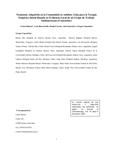 Neumonia Adquirida en la Comunidad en Adultos: Guía para la