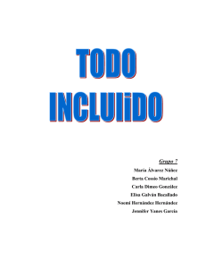 “Todo incluido”