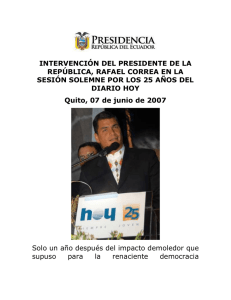 2007-06-07-Discurso-Sesión-Solemne-por-25-años-Diario