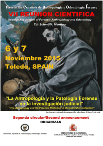 asociación española de antropología y odontología forense