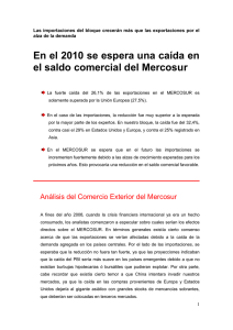 Abeceb.com: exportaciones del Mercosur bajaron 26,1