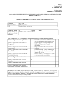 comité de representantes gubernamentales sobre la