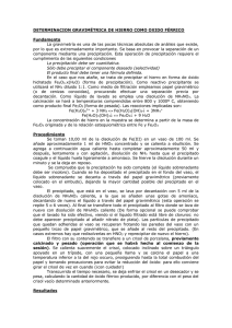 DETERMINACION GRAVIMÉTRICA DE - analytica-2