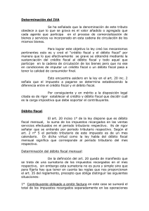 Determinación del IVA - Oguer Vicencio López
