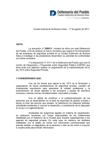 resolucion nº 2033/11 - Defensoría del Pueblo de la Ciudad de