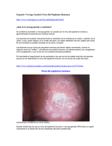 Infección Genital por VPH