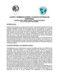 Luces y sombras sobre la Deuda Externa en Honduras