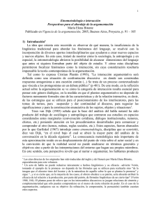 Etnometodología e interacción - Semiótica de los Medios II (Cátedra