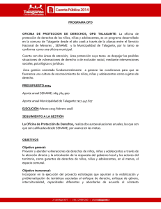 Programa OPD - Municipalidad de Talagante