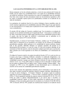 LAS GALLINAS PONEDORAS EN LA CONTABILIDAD FISCAL (III