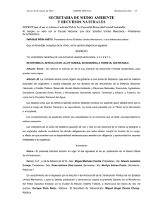 Reformas LXII Legislatura: Decreto 235. DOF 26-03-2015