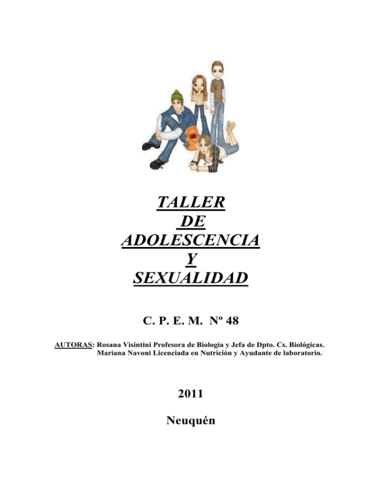 Taller Adolescencia Y Sexualidad 1824