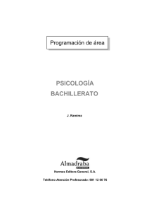 Prog. de área Psicología