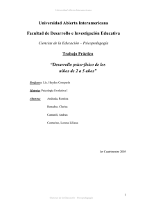 Universidad Abierta Interamericana Facultad de Desarrollo e Investigación Educativa