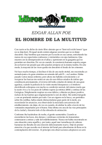 EL HOMBRE DE LA MULTITUD