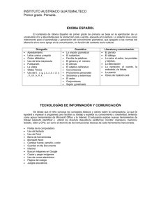 1. Primaria - Instituto Austriaco Guatemalteco