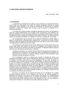 la inflación: conceptos básicos - Departamento de Ciencias Sociales