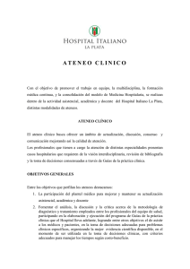 Área de Clínica Médica HILP - Hospital Italiano La Plata