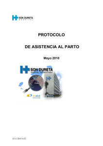 PROTOCOLO DE ASISTENCIA AL PARTO  Mayo 2010