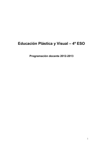 Educación Plástica y Visual – 4º ESO