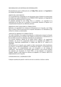 C&oacute;digo &eacute;tico - Adhoc Security