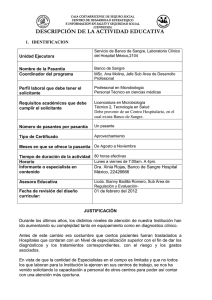 DESCRIPCIÓN DE LA ACTIVIDAD EDUCATIVA  1.  IDENTIFICACION Unidad Ejecutora