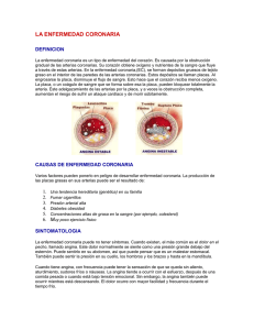 enfermedad coronaria