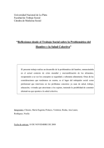 Chessio, Mar&iacute;a - Facultad de Trabajo Social