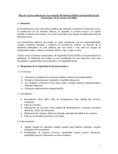 Objetivo general: Diseñar e implementar una estrategia sindical