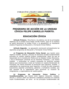 educación cívica - Instituto Nacional Electoral