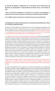 La Defensoría del Pueblo de la Ciudad de Paraná invita a