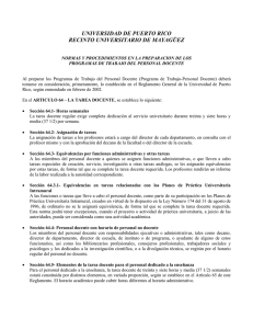 UNIVERSIDAD DE PUERTO RICO RECINTO UNIVERSITARIO DE MAYAGÜEZ