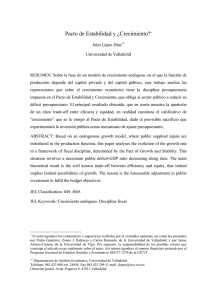 López Díaz, J. (2000): "Pacto de Estabilidad y ¿Crecimiento?".