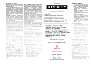 acción del glextrin 25