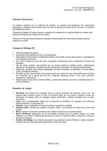 WINDOWS – CONCEPTOS BÁSICOS - Escuela Industrial Superior