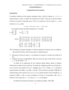 Matemática Discreta Actividad Didáctica 4 Composición de dos