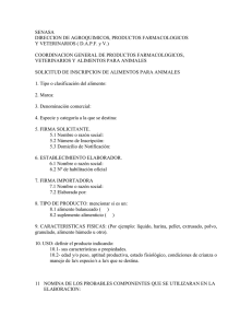 SENASA DIRECCION DE AGROQUIMICOS, PRODUCTOS FARMACOLOGICOS Y VETERINARIOS ( D.A.P.F. y V.)