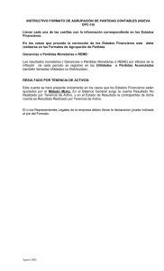 INSTRUCTIVO FORMATO DE AGRUPACIÓN DE PARTIDAS CONTABLES (NUEVA DPC-10)