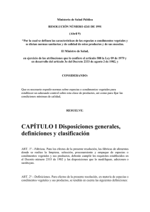 Ministerio de Salud P&uacute;blica RESOLUCI&Oacute;N N&Uacute;MERO 4241 DE 1991 (Abril 9)